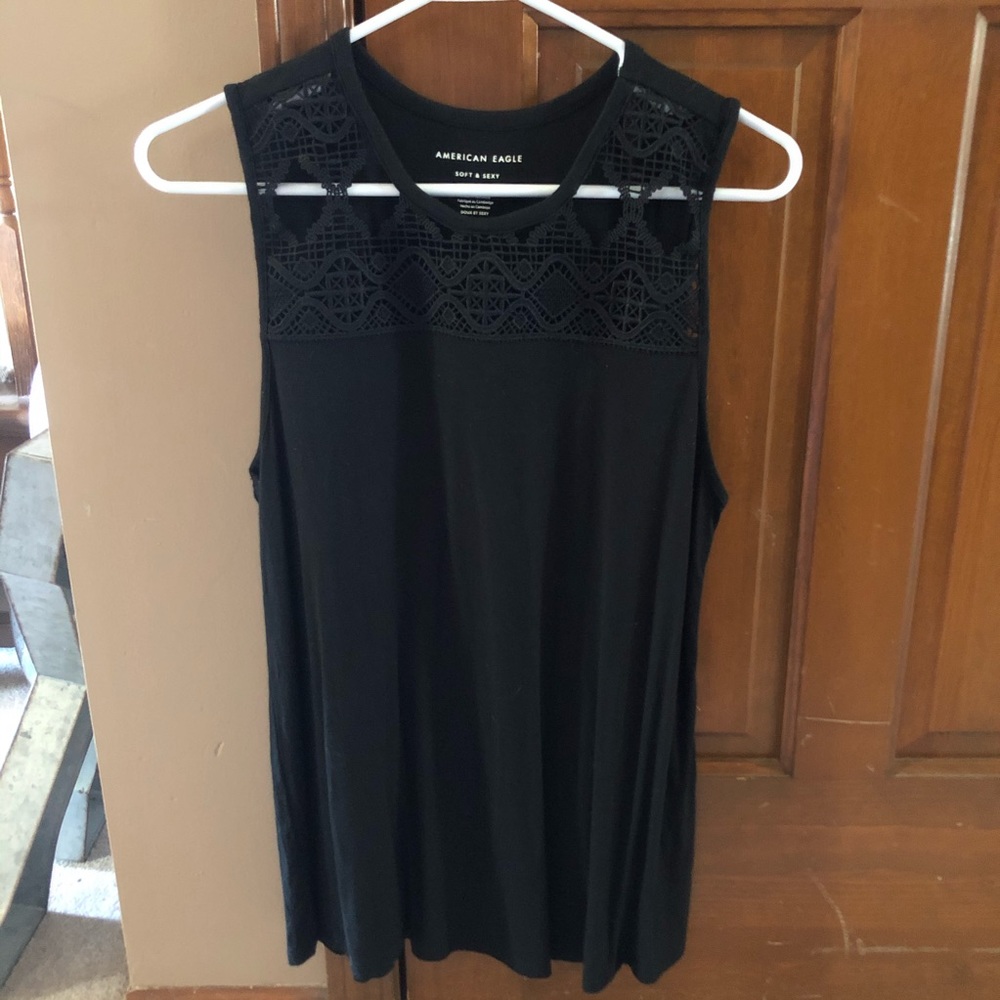 AE tank top with front detail